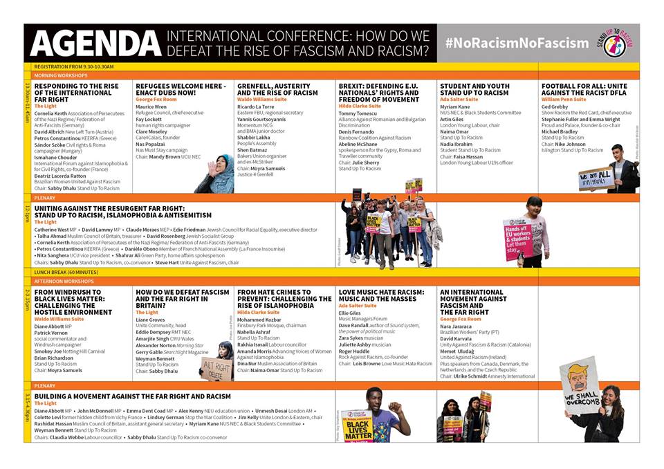 programm stand up to racism