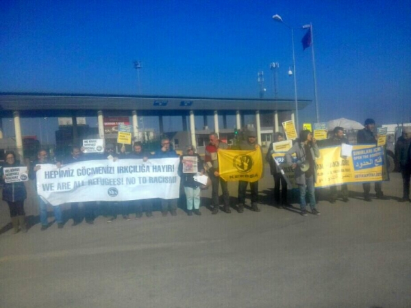 Κοινή έκκληση των αντιρατσιστικών κινημάτων Ελλάδας-Τουρκίας, Κήποι Έβρου-Ίπσαλα, 10 Φλεβάρη 2019