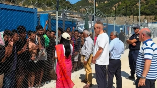 Αλληλεγγύη στην εξέγερση μεταναστών στο κολαστήριο της Σιντικής Σερρών.